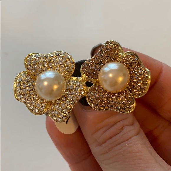 NWT Lenox Double Flower Blossom Ring - Picture 2 of 5